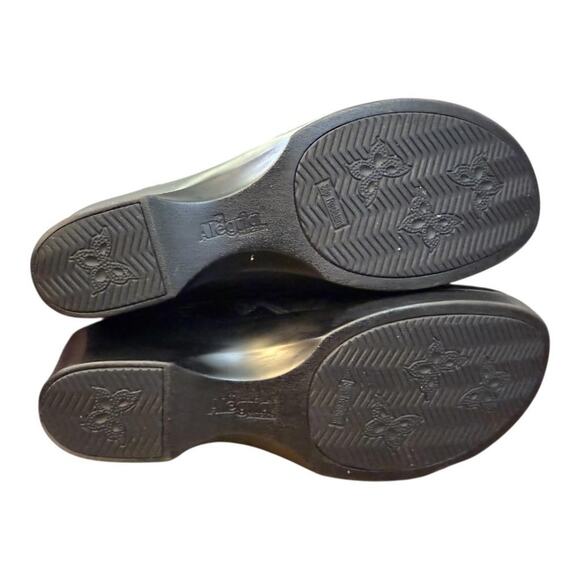 Alegria Indi Black Leather Bootie Women size 40 US 10 - Picture 7 of 7